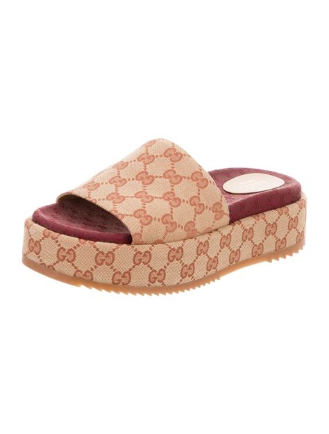 gucci woman slide|gucci slides women platform.